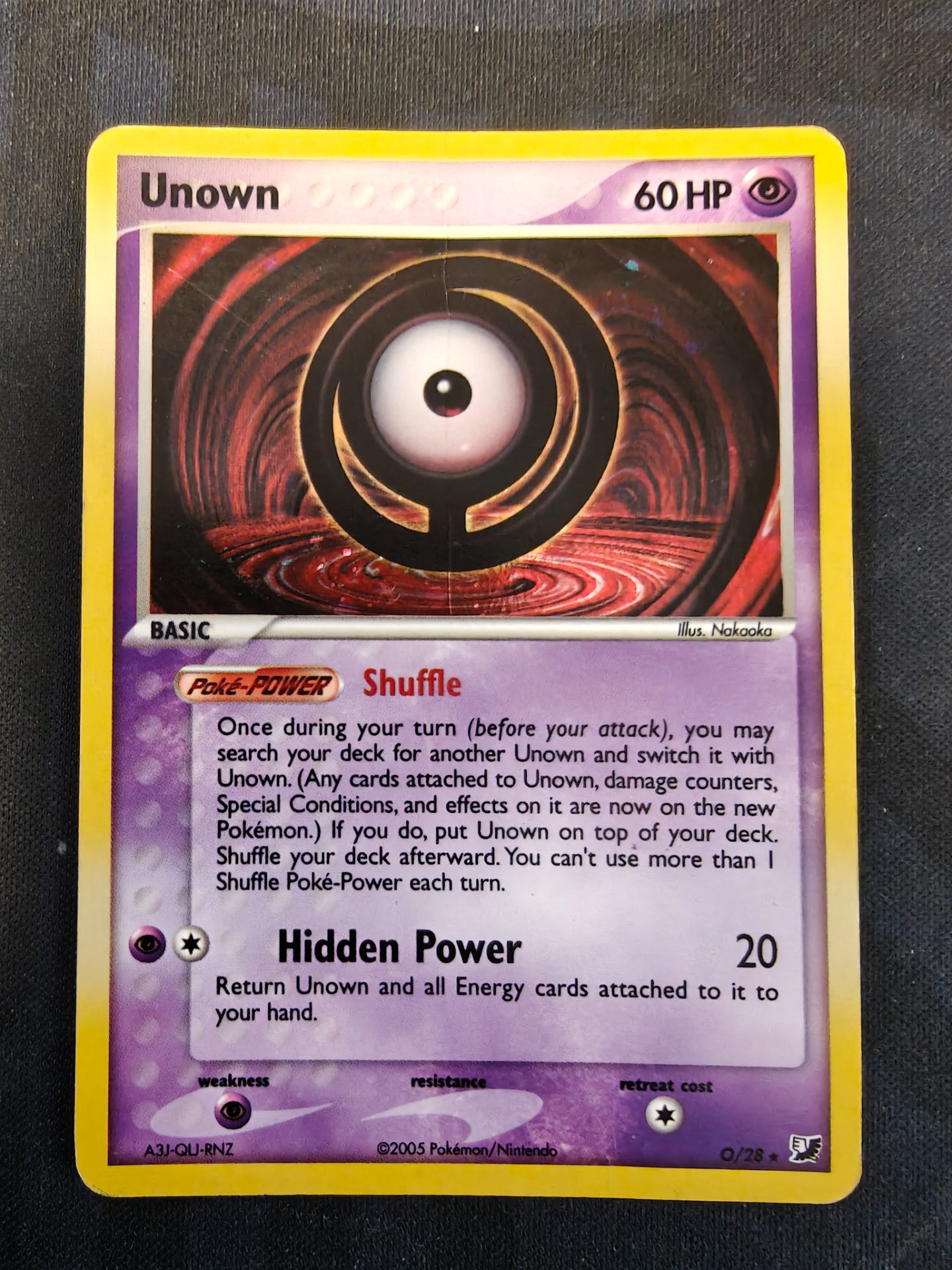 Unown (O)